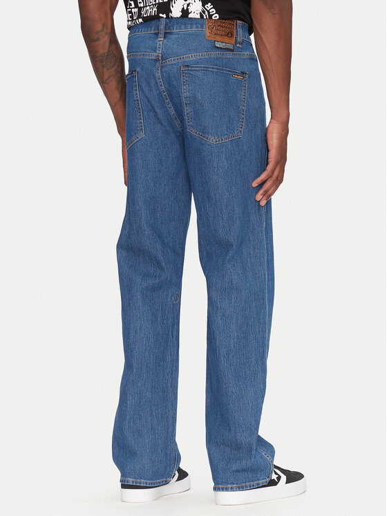 Volcom Volcom Blugi Modown A1931900 Albastru Relaxed Fit