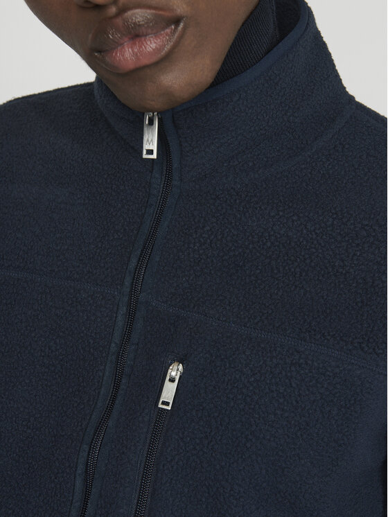 Matinique Matinique Fleecejacke 30206817 Dunkelblau Regular Fit