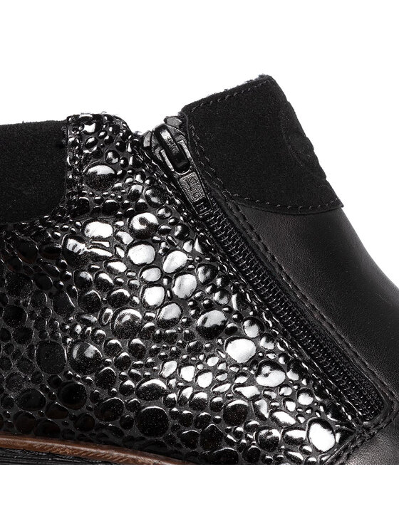 Rieker Rieker Botine 53782-00 Negru