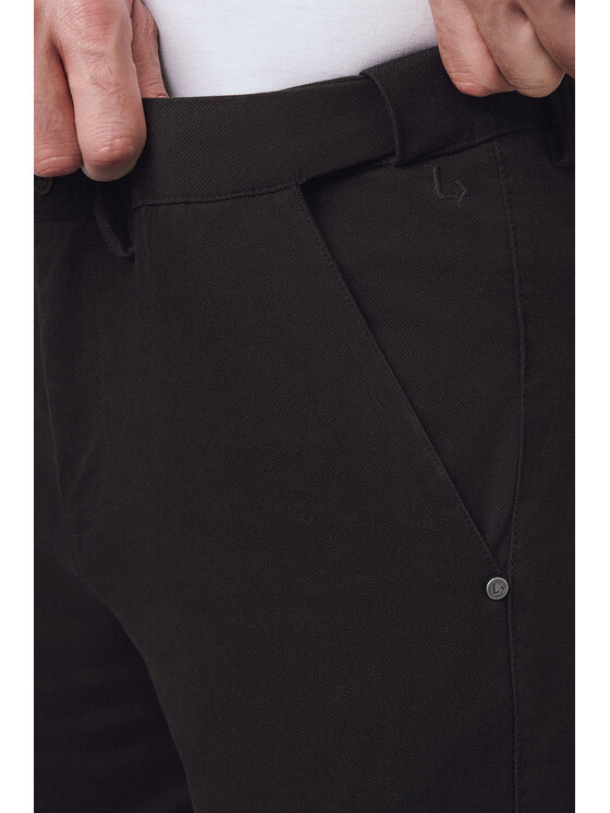 Lancerto Lancerto Chinosy Mikkeli SP082125000009 Brązowy Regular Fit