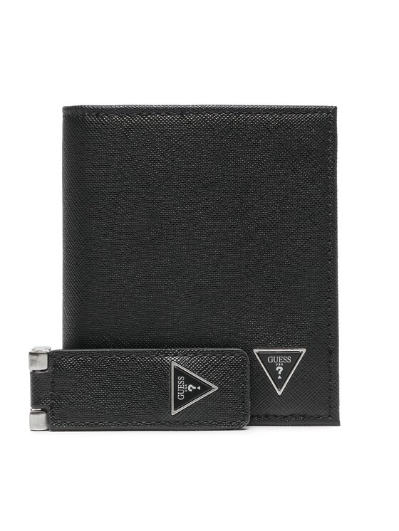 Guess Set denarnica in obesek za ključe GFBOXM P3303 Črna