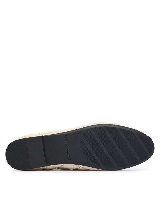 Tommy Hilfiger Tommy Hilfiger Ballerinas Charm Quilted Ballerina FW0FW09503 Hellbeige