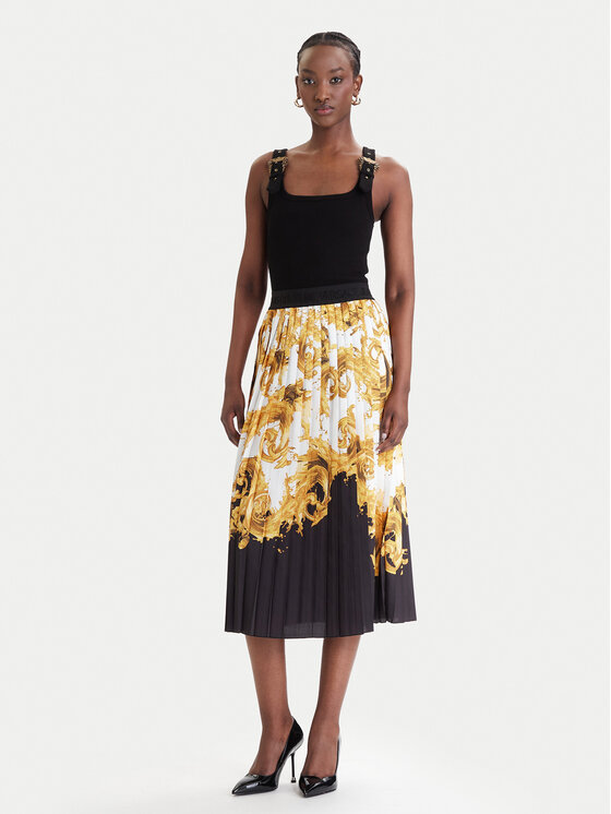 Versace Jeans Couture Versace Jeans Couture Спідниця в складку 80HAE8P5 NS806 Чорний Regular Fit