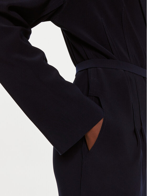 NORMA KAMALI NORMA KAMALI Kombinezon KK224JPLE13951 Tamnoplava Relaxed Fit