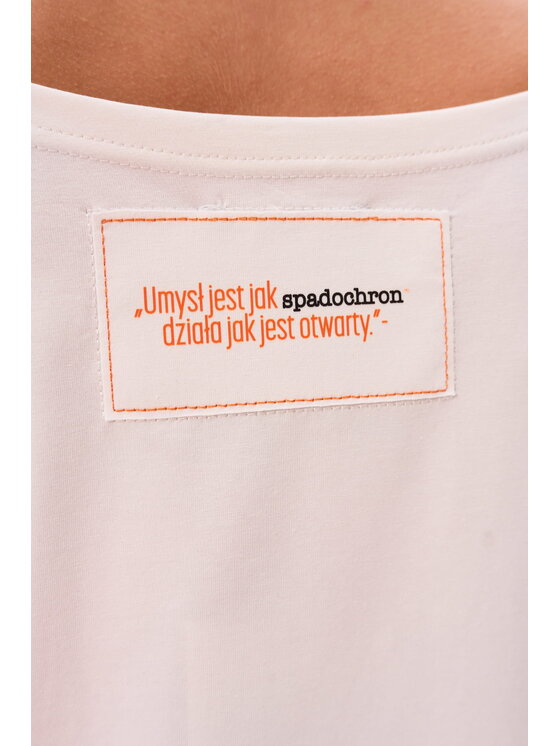 blue shadow blue shadow Bluzka Chmurka Écru Standard Fit