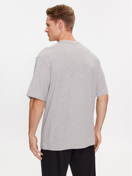 Reebok Reebok T-krekls Basketball IL4423 Pelēks Regular Fit
