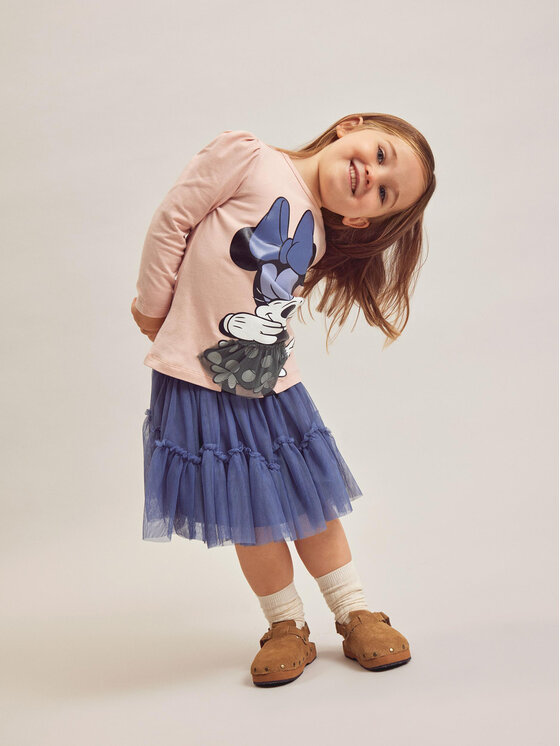 Vero Moda Girl Vero Moda Girl Tüllszoknya 13211727 Kék Regular Fit