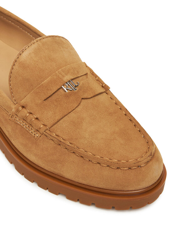 LAUREN RALPH LAUREN LAUREN RALPH LAUREN Loafersy Marli 802974357001 Brązowy
