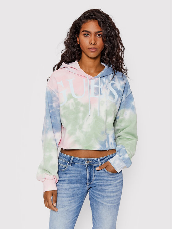 Guess Bluză W2GQ33 K9YI1 Colorat Regular Fit