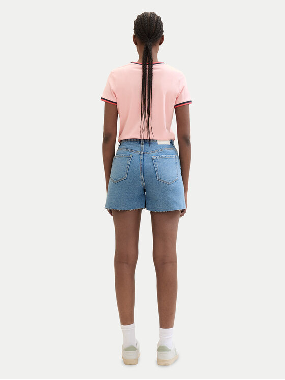 Tom Tailor Denim Tom Tailor Denim Τζιν σορτσάκια 1041242 Μπλε Mom Fit