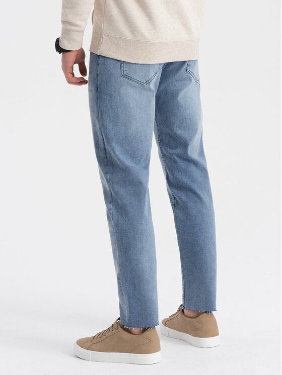 Ombre Ombre Jeansy P923 Modrá Regular Fit