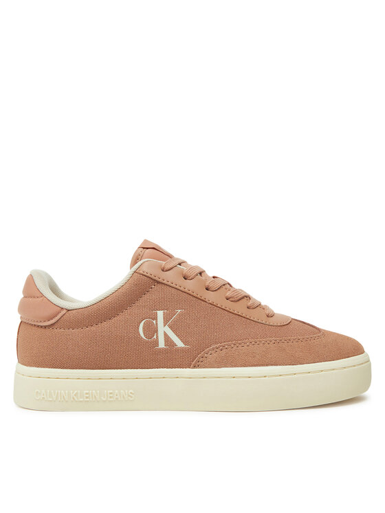 Calvin Klein Jeans Calvin Klein Jeans Sneakersy Classic Cupsole Low Mix Mg Wn YW0YW01636 Różowy
