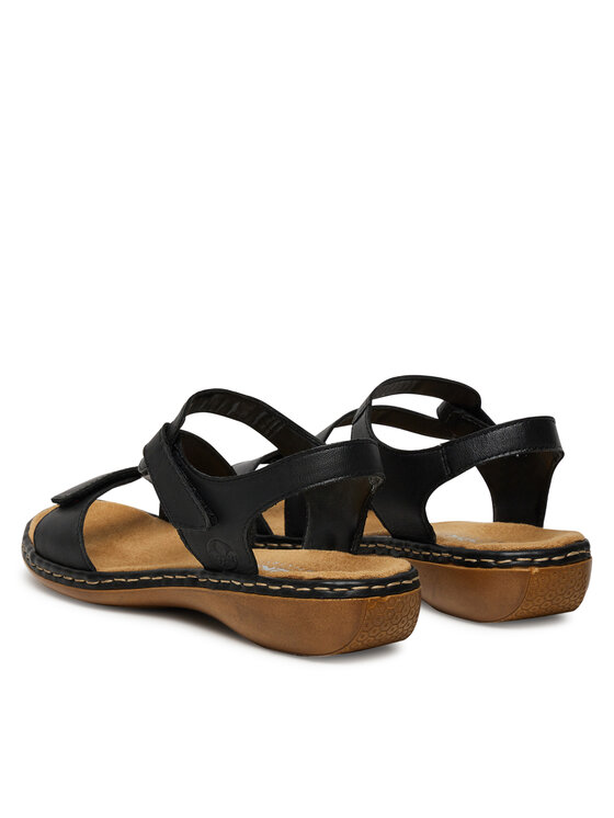 Rieker Rieker Sandales 659C7-00 Melns