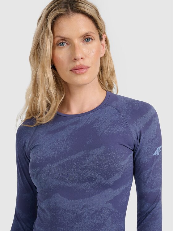 4F 4F Intimo termico pezzo sopra 4FWAW25USEAF208-34A Blu