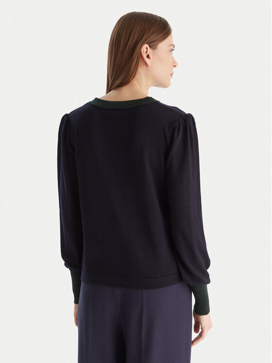 Luisa Spagnoli Luisa Spagnoli Pullover Maluma 100211 Dunkelblau Regular Fit