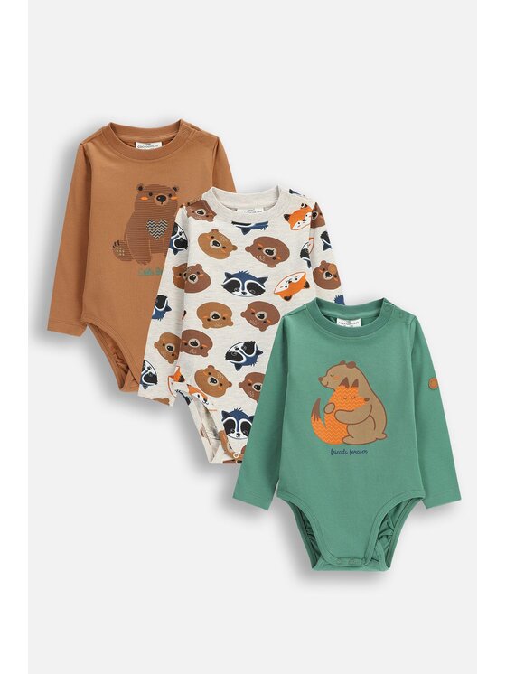 Coccodrillo Coccodrillo Body dziecięce ZC5113201XXB-022 Kolorowy Regular Fit