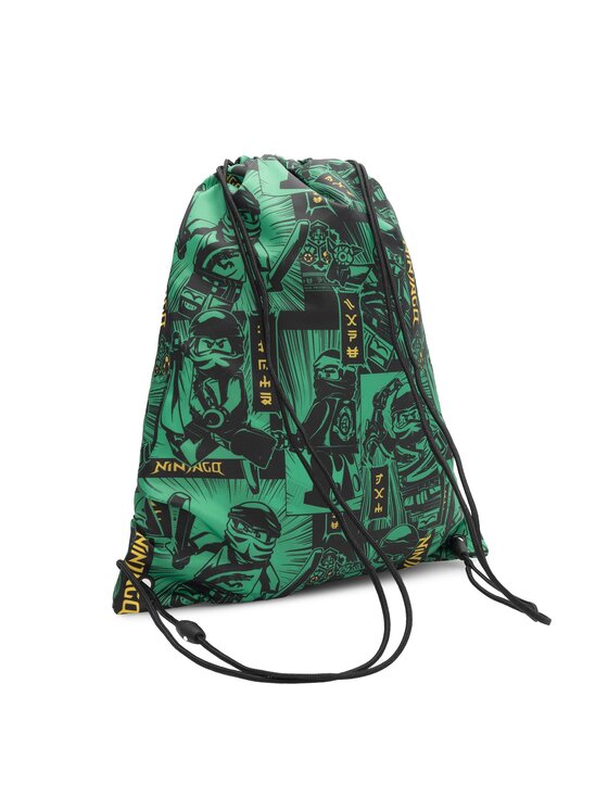 LEGO LEGO Maišo tipo kuprinė DRAWSTRING BAG 10034-2301 Žalia