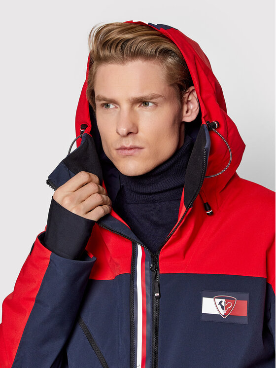 Rossignol Rossignol Лижна куртка TOMMY HILFIGER Global Stripe RLJMJ65 Cиній Regular Fit