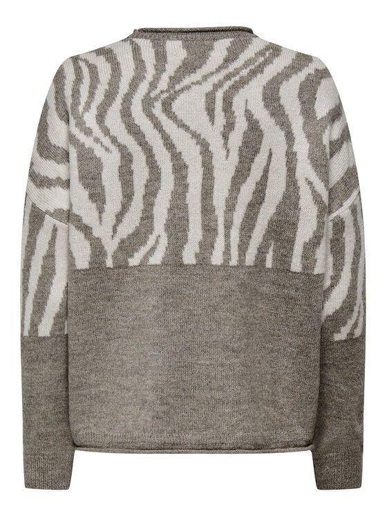 ONLY ONLY Pullover Jade 15294969 Braun Regular Fit