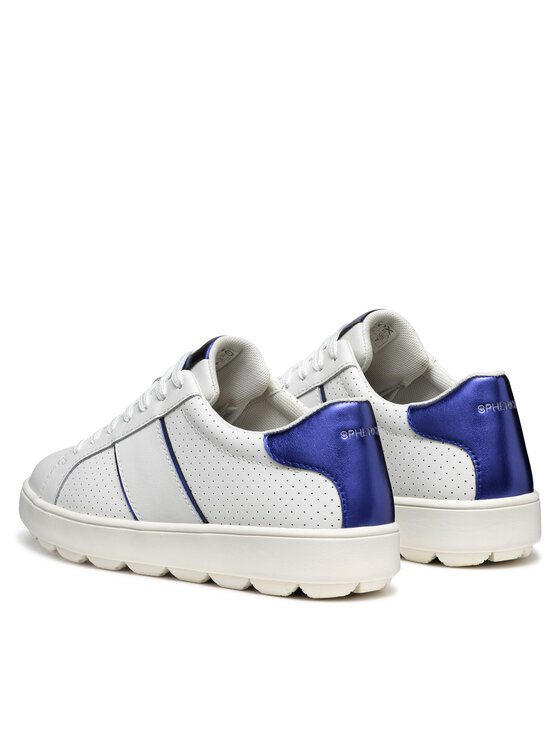 Geox Geox Sneakersy D Spherica Ecub-1 D55WEA 09BBN C0006 Bílá