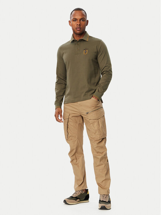 Aeronautica Militare Aeronautica Militare Поло 262PO1940UJ00663 Хакі Regular Fit