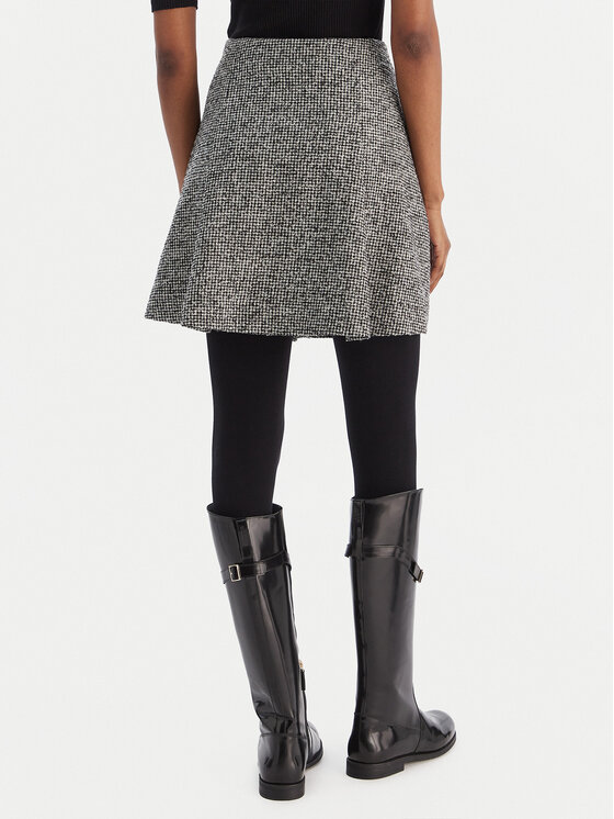 Tommy Hilfiger Tommy Hilfiger Minigonna WW0WW48787 Grigio Regular Fit