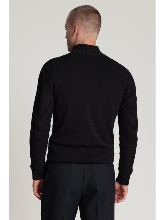Próchnik Próchnik Sweter PM20 SW073226000092 Czarny Regular Fit