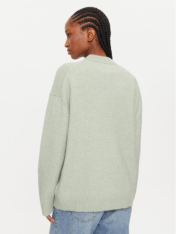 Calvin Klein Calvin Klein Džemper J20J224636 Zelena Regular Fit
