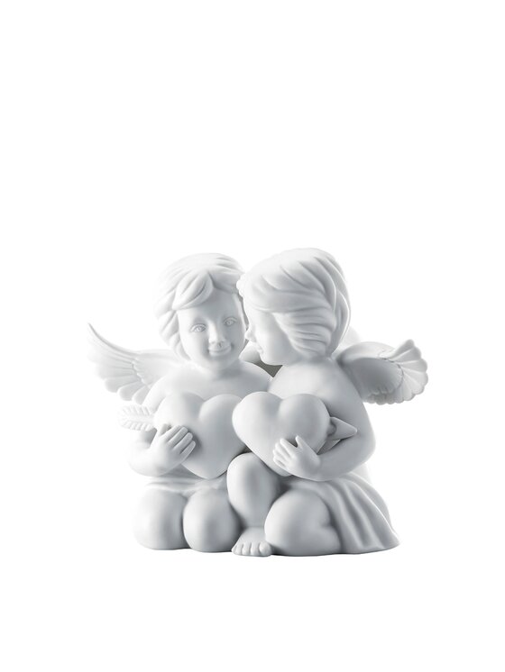Rosenthal Rosenthal Figurka Para aniołów małych z sercem Biały