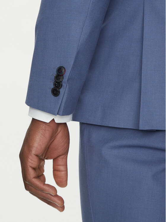 HUGO HUGO Garnitur Henry/Getlin232X 50530116 Niebieski Slim Fit