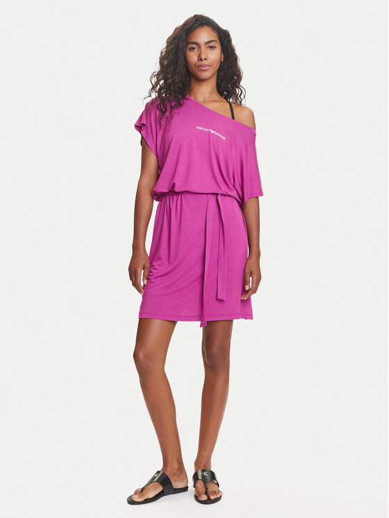 Emporio Armani Emporio Armani Vsakodnevna obleka EW000783 AF12192 UA227 Roza Regular Fit