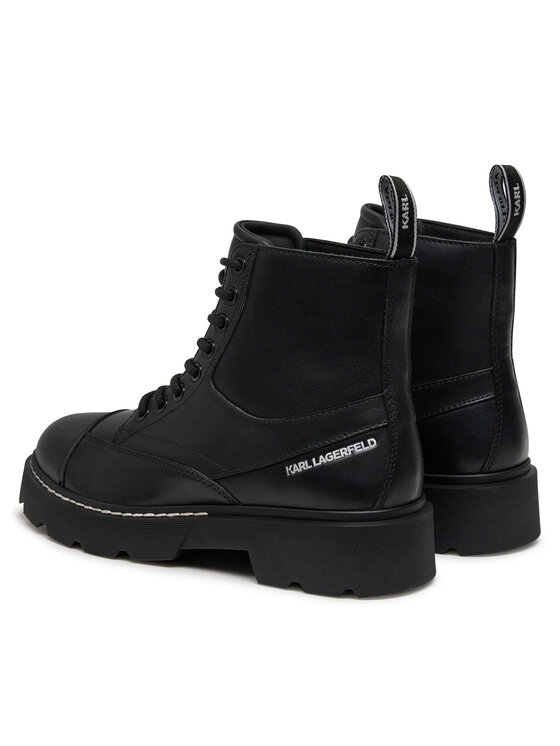 KARL LAGERFELD KARL LAGERFELD Schnürstiefeletten KL40450 Schwarz