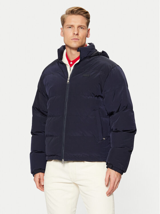 Hunter Hunter Télikabát HARM0027242 Sötétkék Regular Fit