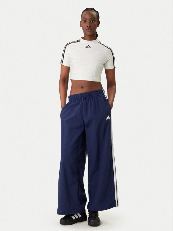 adidas adidas Jogginghose Essentials 3-Stripes JV5328 Dunkelblau Loose Fit