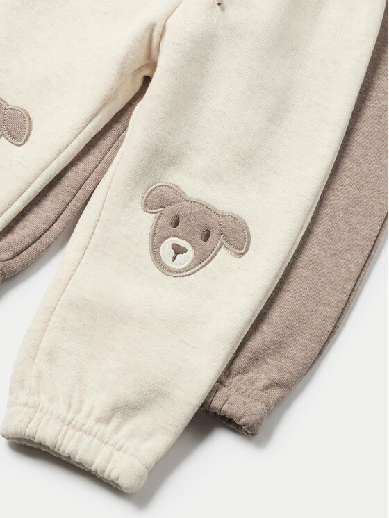 Mayoral Mayoral Completo 2 pantaloni da tuta e felpa 2823 Beige Regular Fit