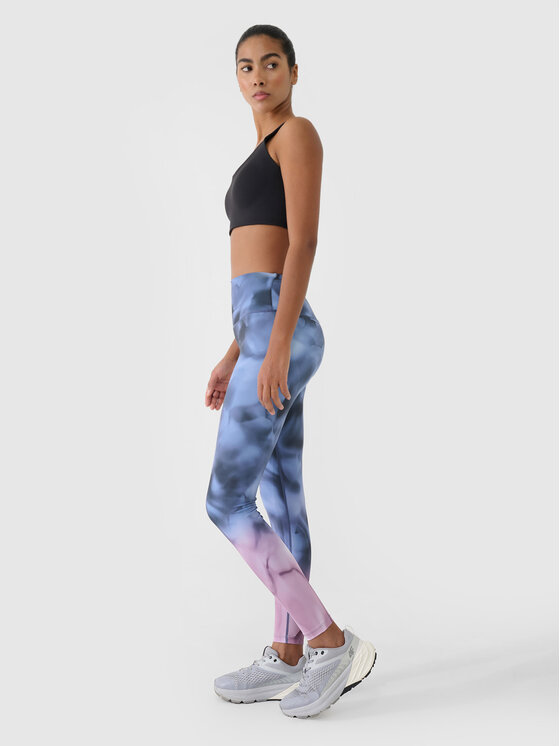 4F 4F Legginsy MULTI ACTIVE Kolorowy Slim Fit