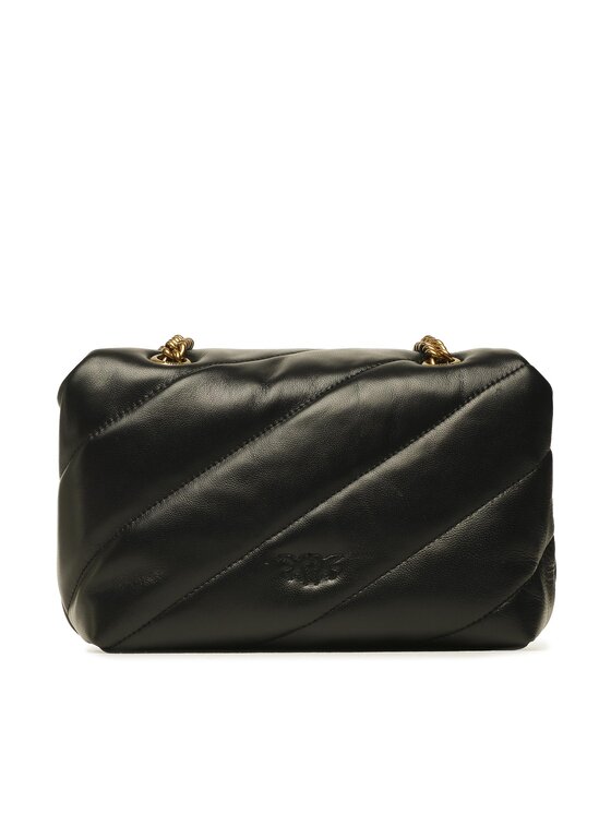 PINKO Pinko Kabelka Love Mini Puff Cl PE 23 PLTT 100039 A0F2 Černá