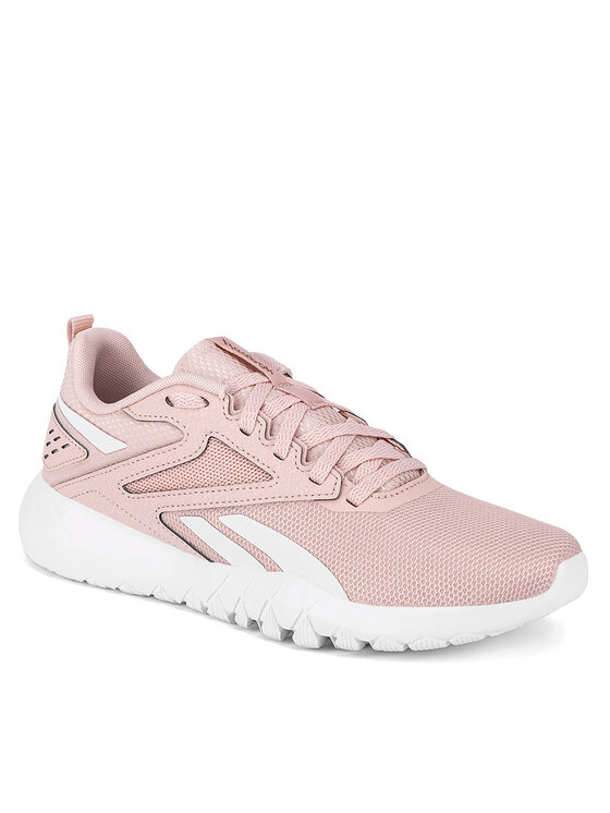 Womens pink reebok shoes clearance