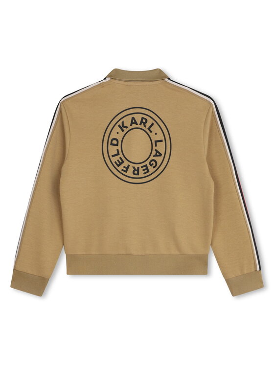 Karl Lagerfeld Kids Karl Lagerfeld Kids Bluza Z30256/239 Brązowy Regular Fit