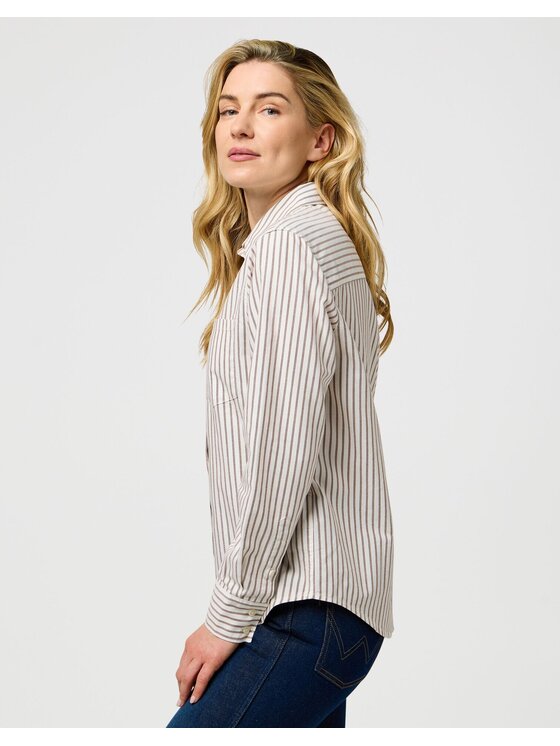 Wrangler Wrangler Camicia 112370777 Beige Regular Fit