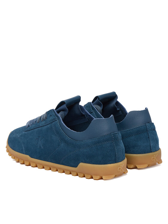 Calvin Klein Calvin Klein Laisvalaikio batai Low Profile Run Mg Sue Db Laces HW0HW03150 Tamsiai mėlyna
