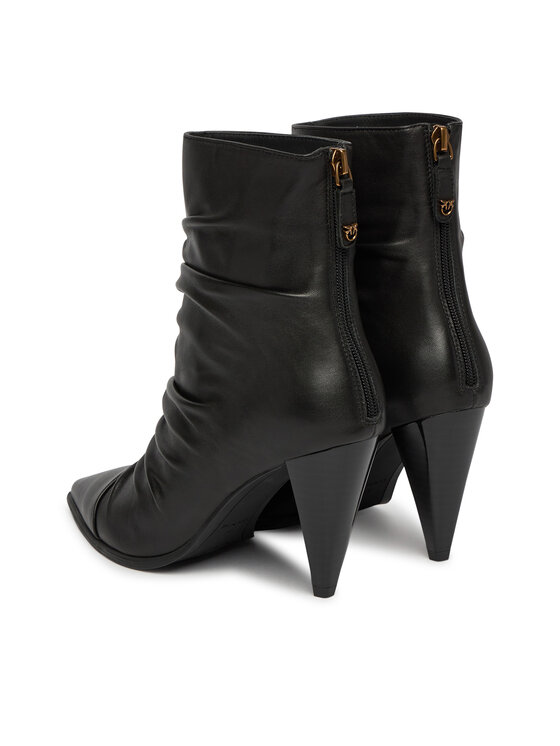 PINKO PINKO Škornji Vane 2 SD0587P003 Črna