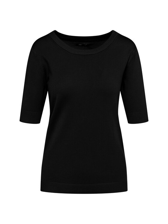 QUIOSQUE QUIOSQUE Svetr 6VF003 Černá Regular Fit