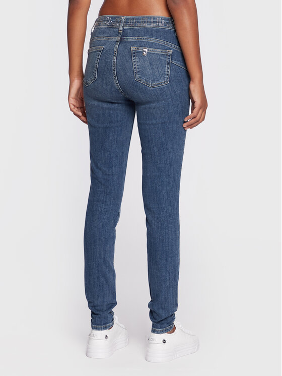 Liu Jo Liu Jo Jeans hlače UF2013 D4391 Modra Bottom Up Fit