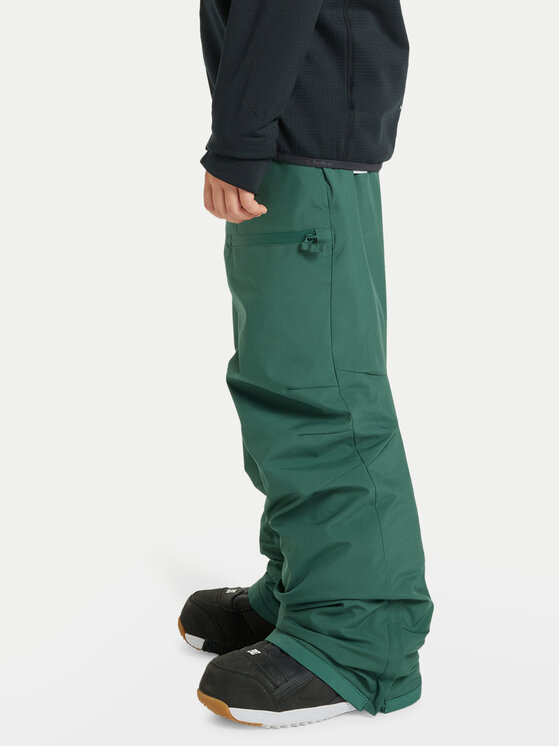Quiksilver Quiksilver Snowboardové kalhoty Utility EQBTP03057 Zelená Regular Fit