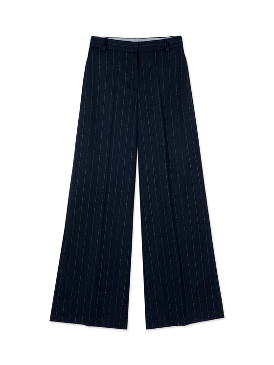 Motivi Motivi Pantaloni di tessuto P07CQ004949N0Z4 Blu Over Fit
