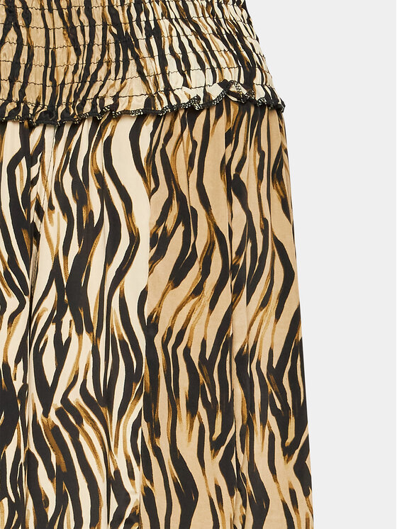 Iconique Iconique Kalhoty culottes IC23 124 Hnědá Oversize
