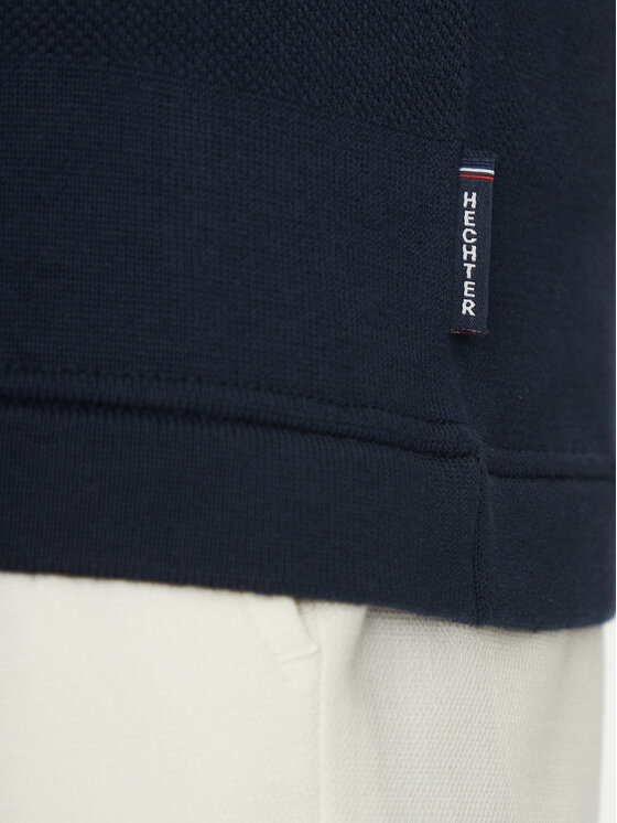 Hechter Paris Hechter Paris Polo 65009 151808 Granatowy Regular Fit
