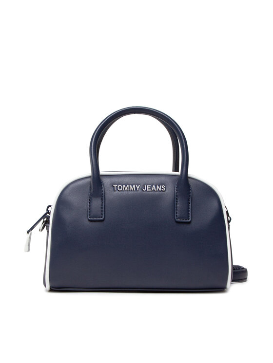 Tommy Jeans Tommy Jeans Дамска чанта Tjw Femme Pu Satchel AW0AW12183 Тъмносин
