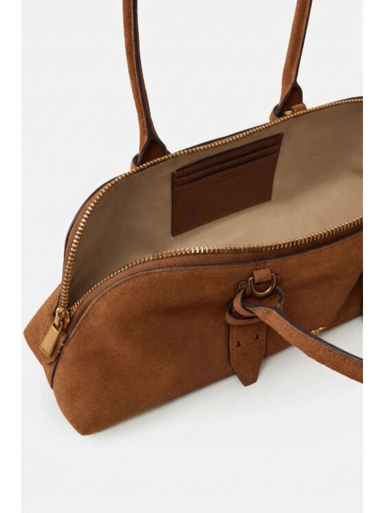PINKO PINKO Torebka Bowling Escape Bag Horizontal Brązowy
